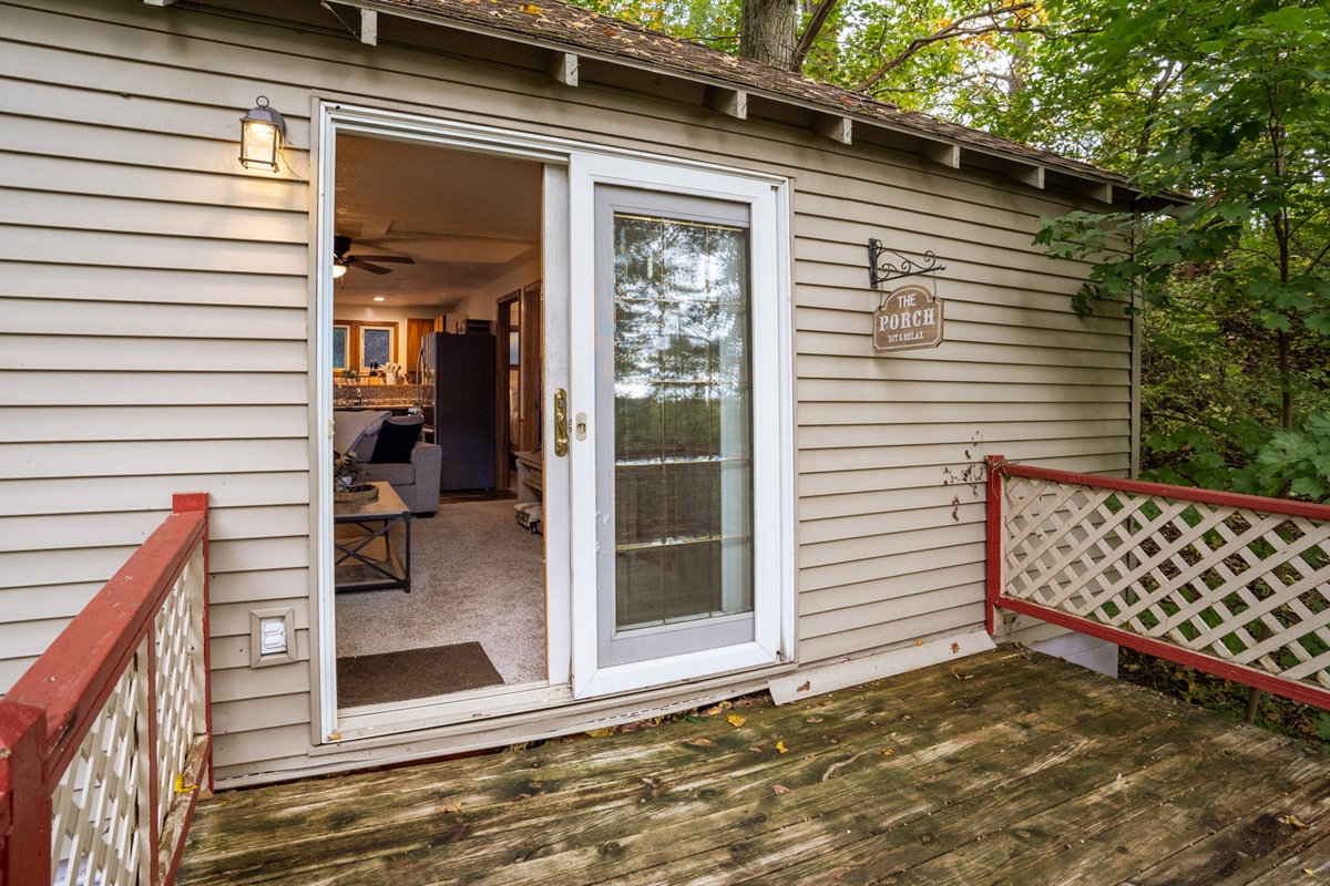 Walk out Deck