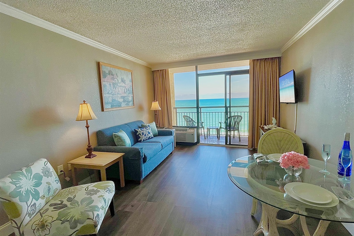 Spacious living room perfect for relaxing and unwinding.