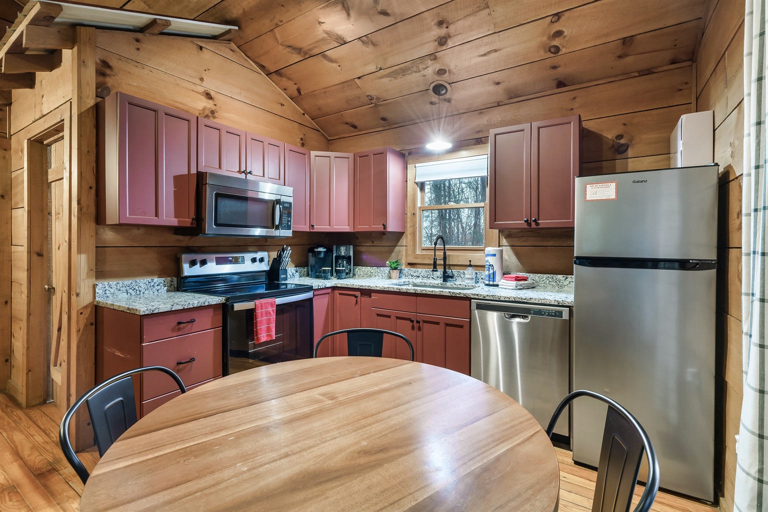 Full kitchen with everything you need to cook up a feast