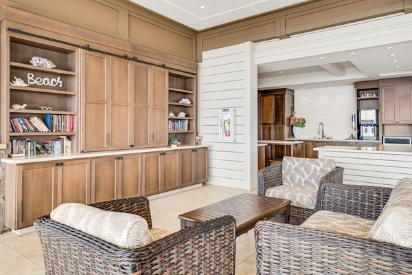 Community pavilion amenities.