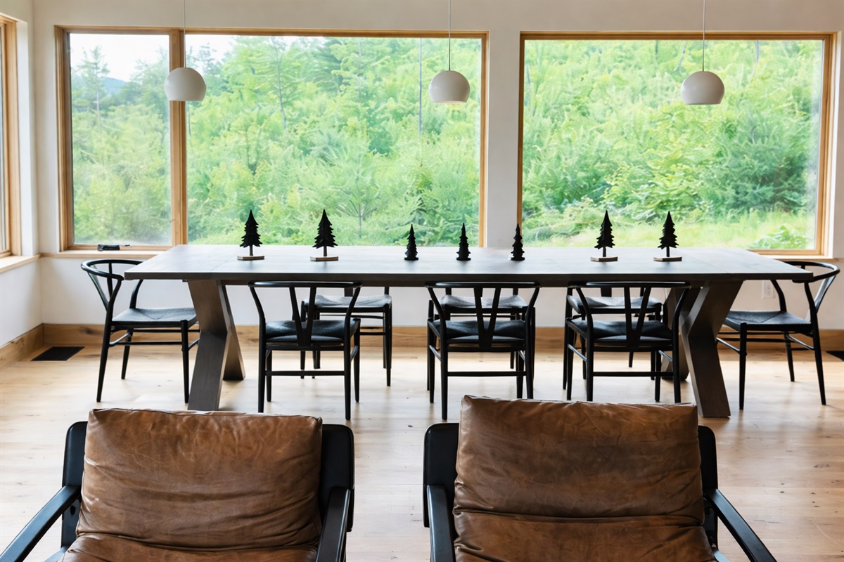 Spacious dining area for shared meals and conversation