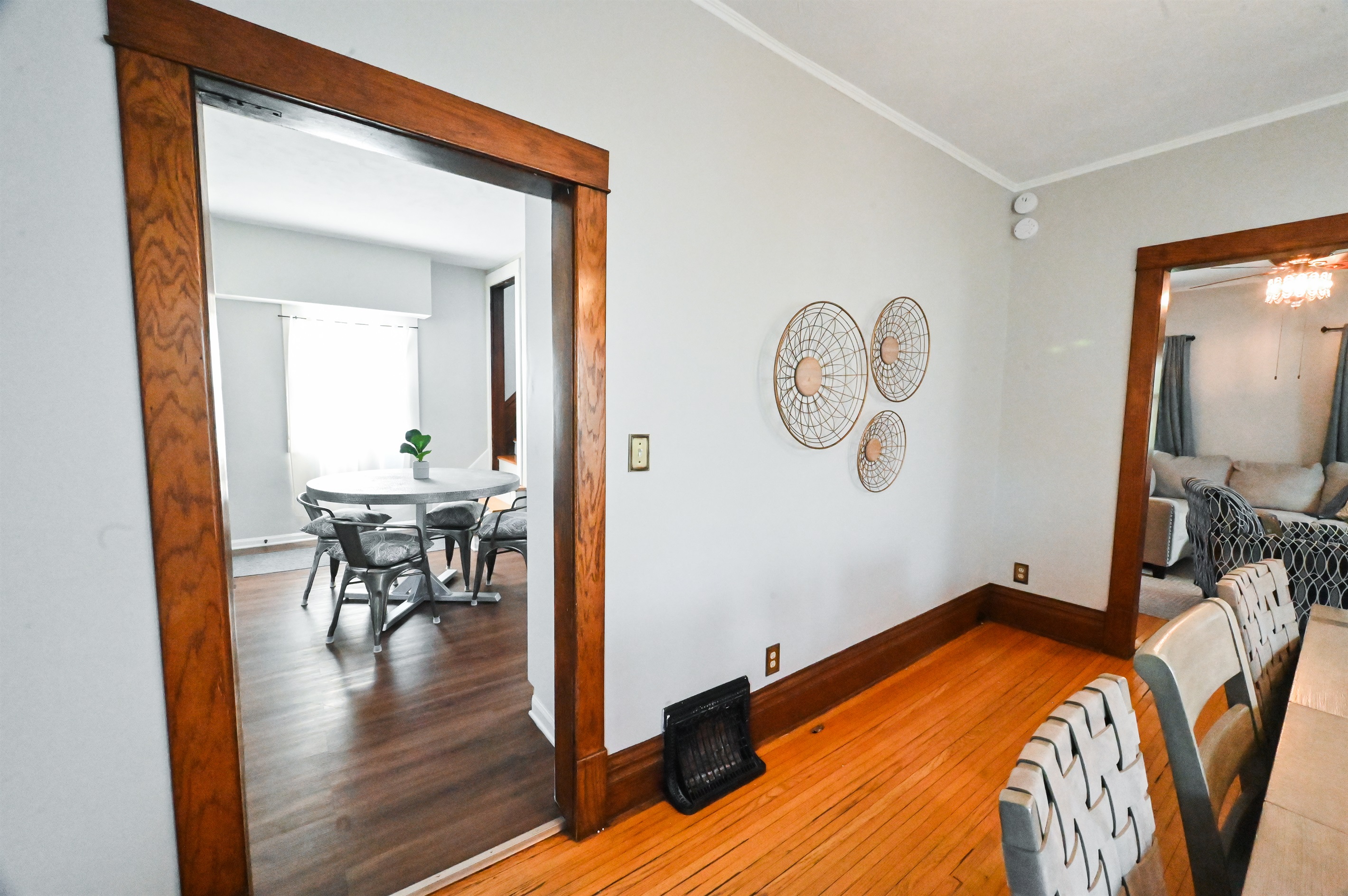 Door leading to kitchen and nook