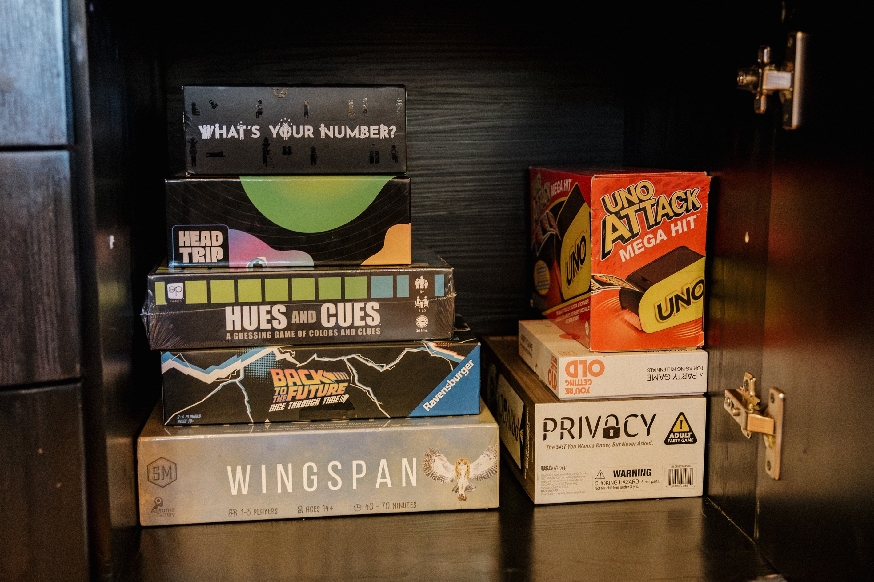 Endless entertainment awaits at Poppywood Pines! From strategy games like Wingspan to party favorites like UNO Attack, this pet-friendly Show Low cabin offers something for everyone. Perfect for cozy evenings in the White Mountains after outdoor adve