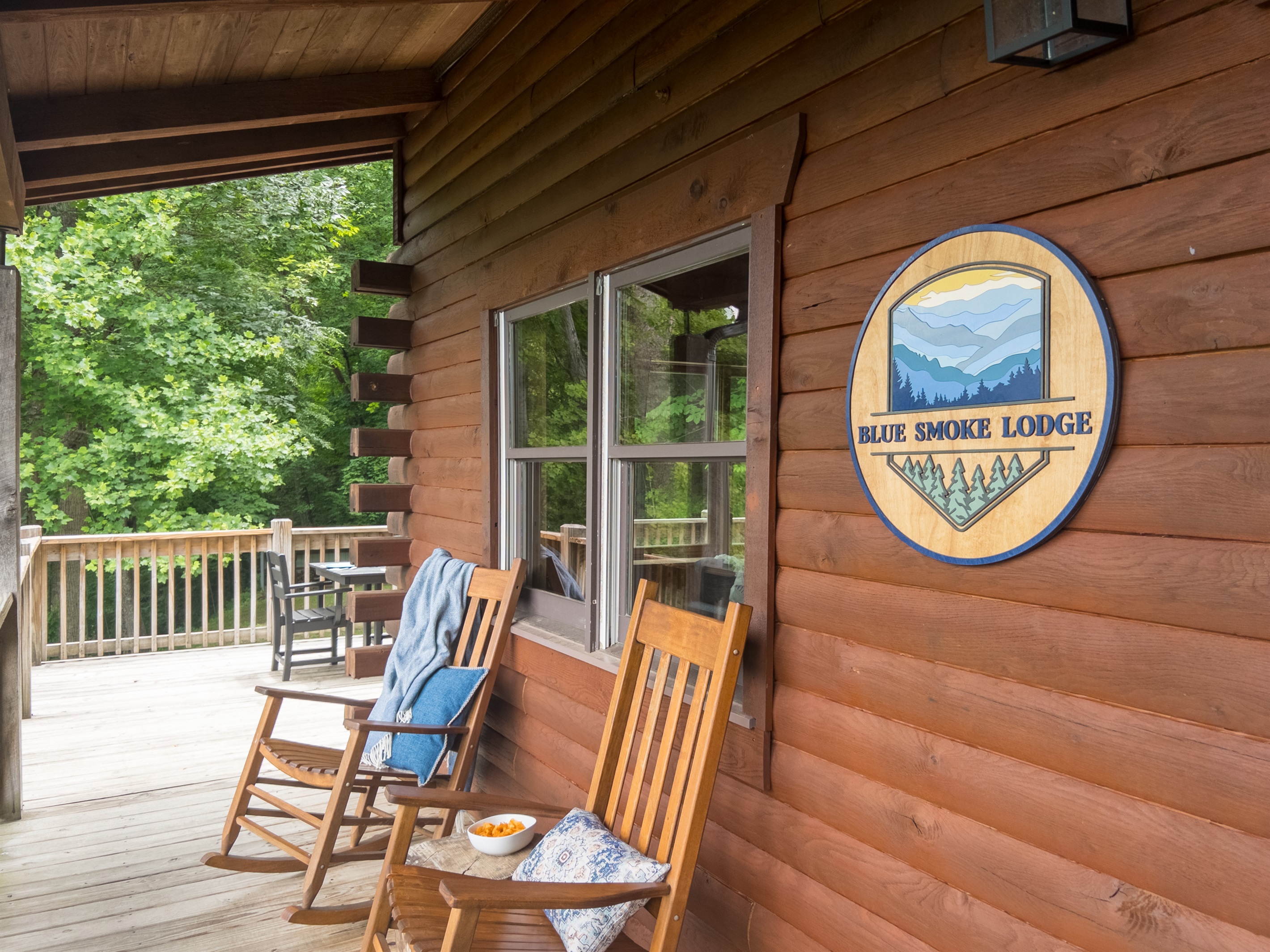 There's no place like Blue Smoke Lodge.