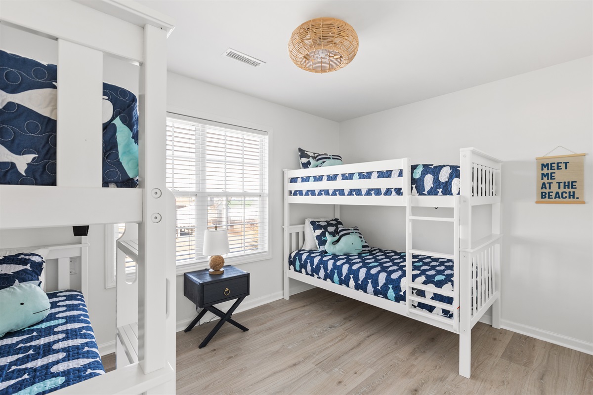Bedroom 1 - Second Floor Bunks