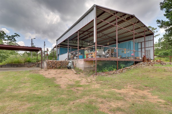 Patio and Covered Carport.