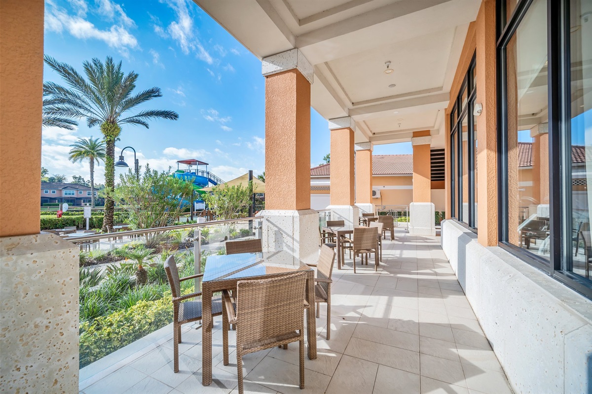 Resort lanai