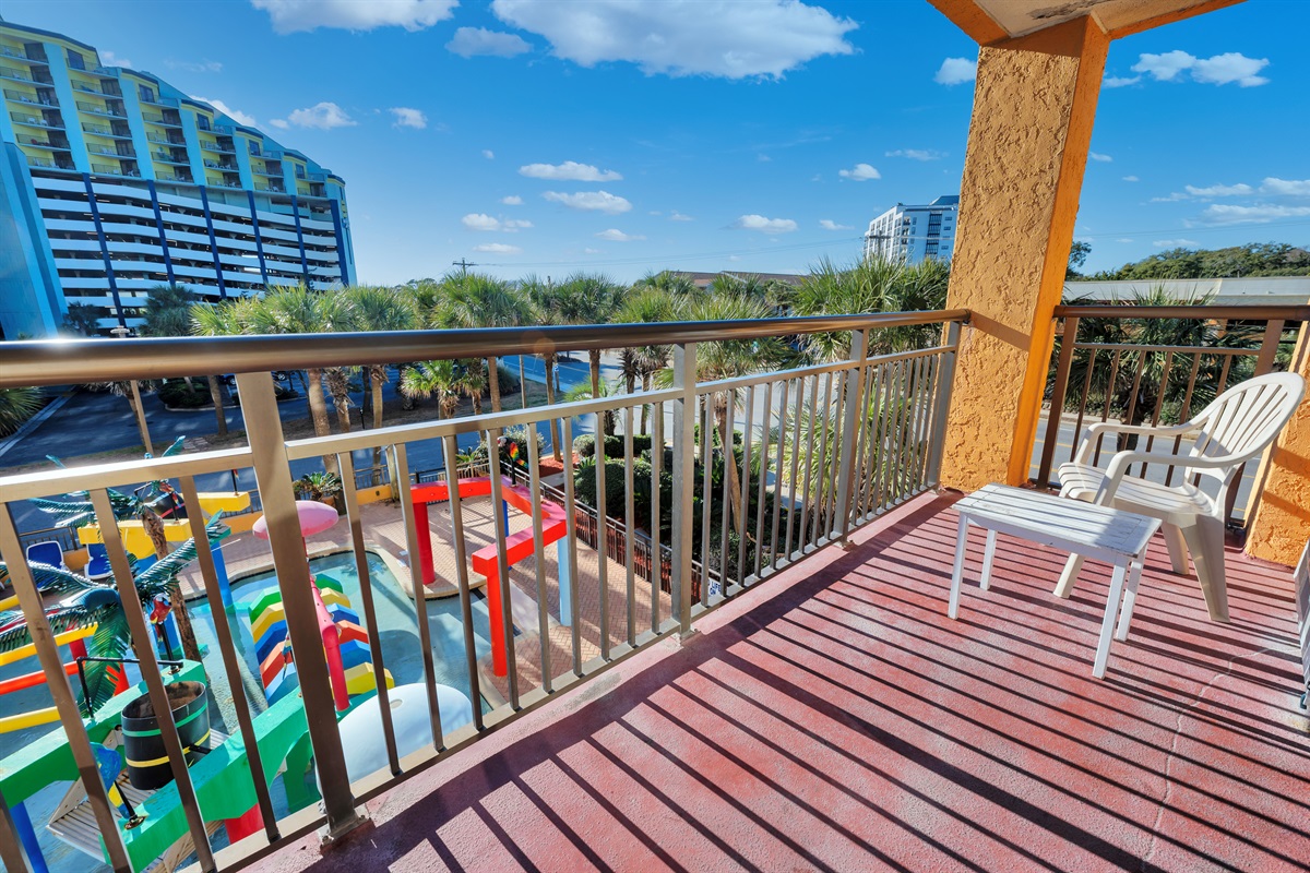 Amazing View from the Balcony!