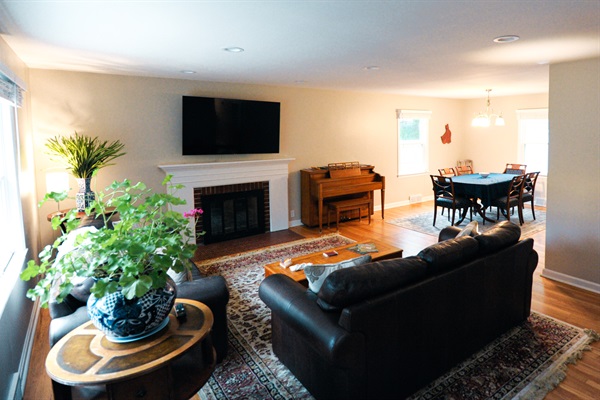 Spacious Living Room