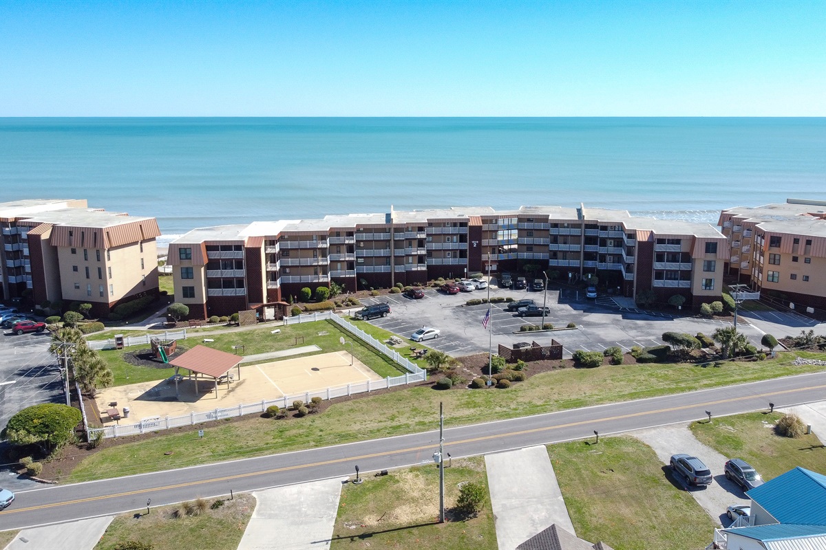 Topsail Dunes aerial view