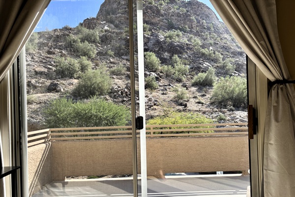 View out primary bedroom