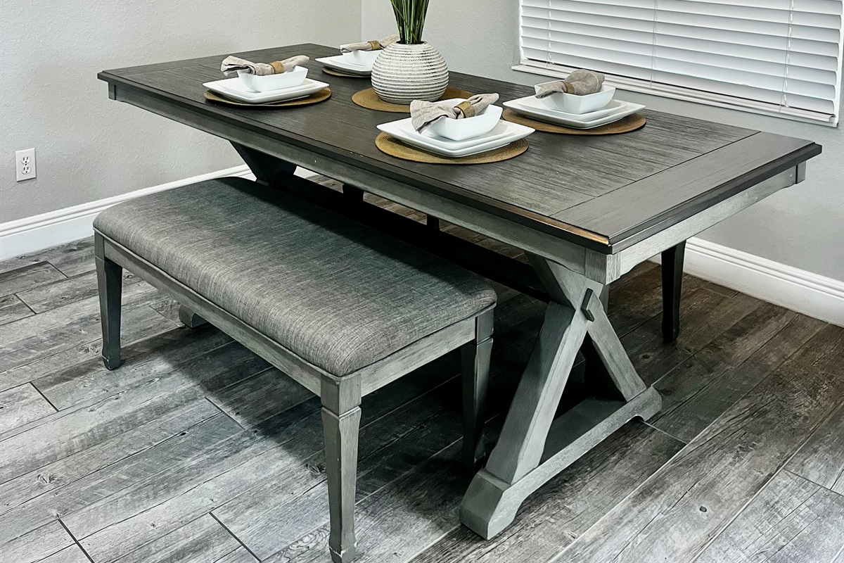 Kitchenette Dining Table for 4-6 people 
