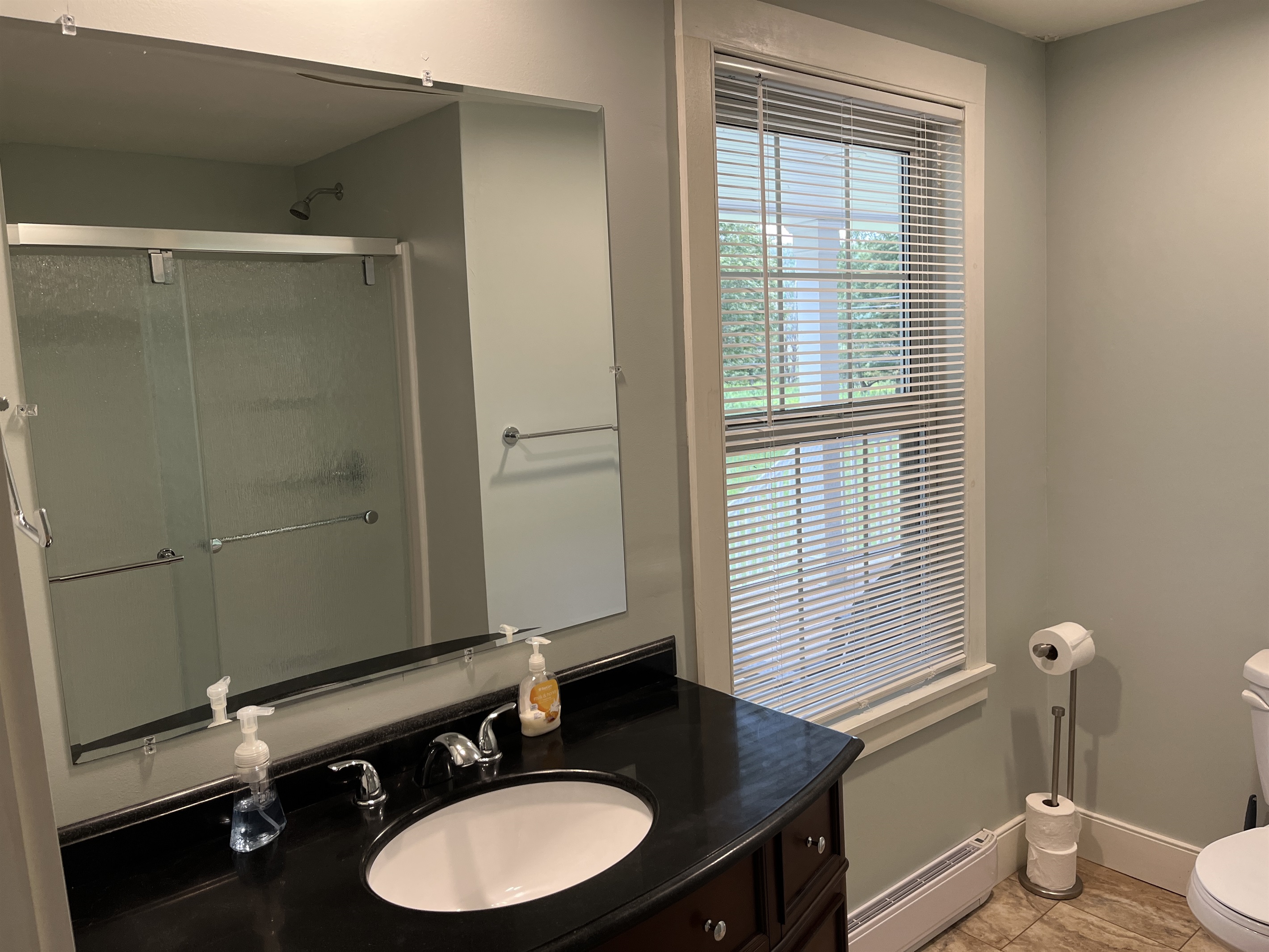 Cloverleaf Farm 1st floor primary bedroom #1 en-suite bathroom.