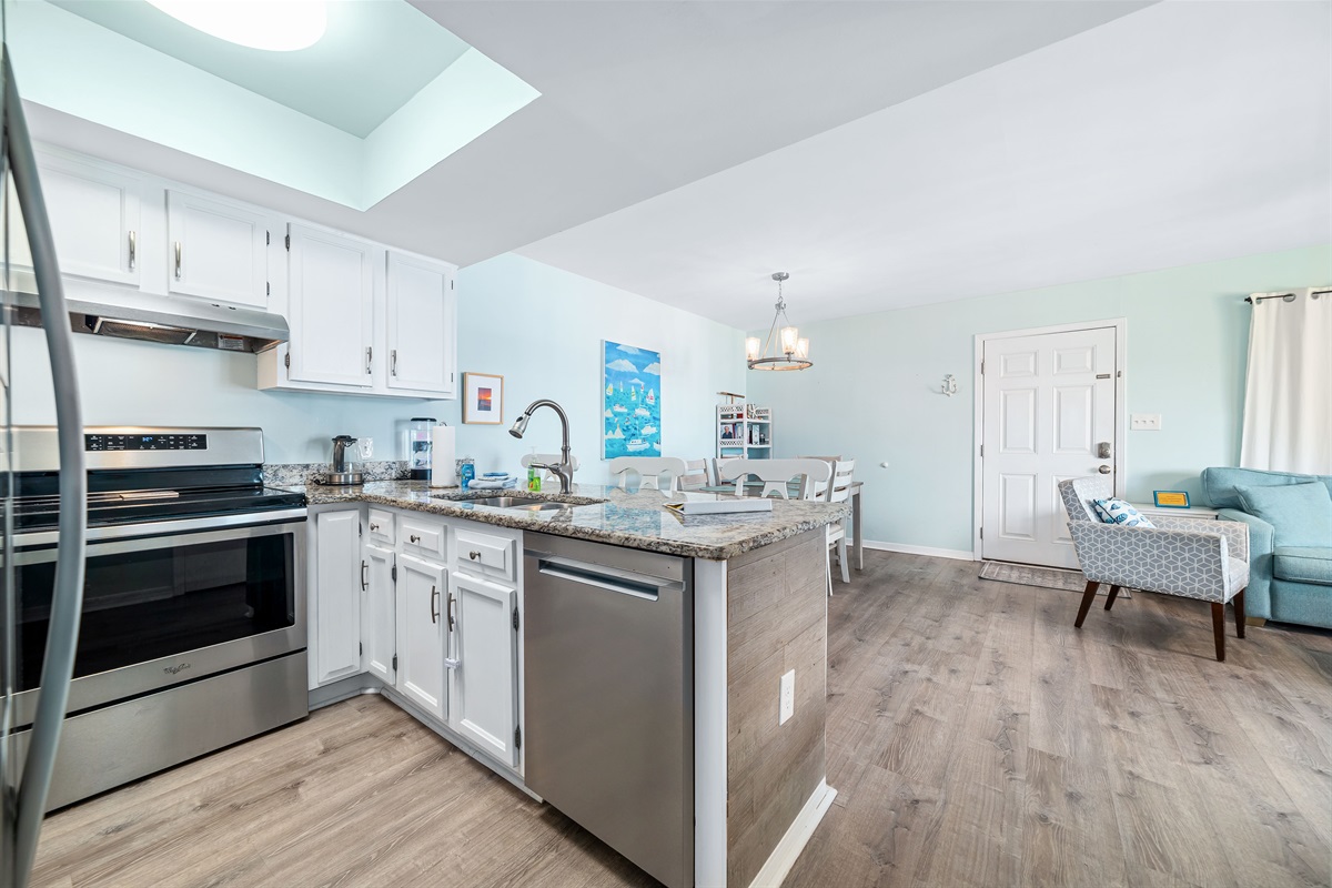 Kitchen sink & dishwasher