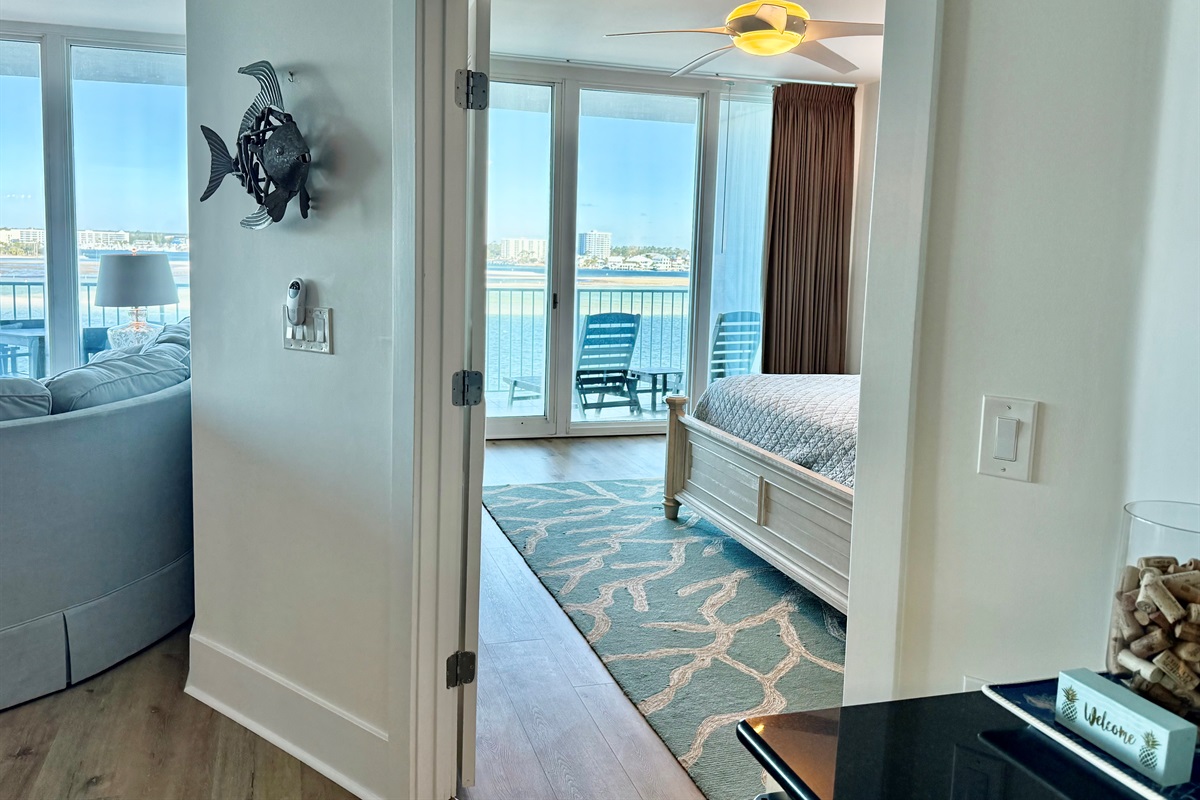 Entrance to the Master Bedroom.