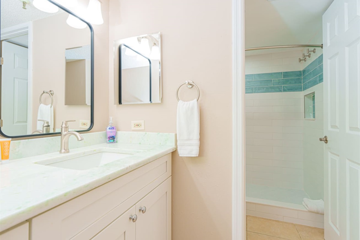 Master Bathroom inside the King Suite. 