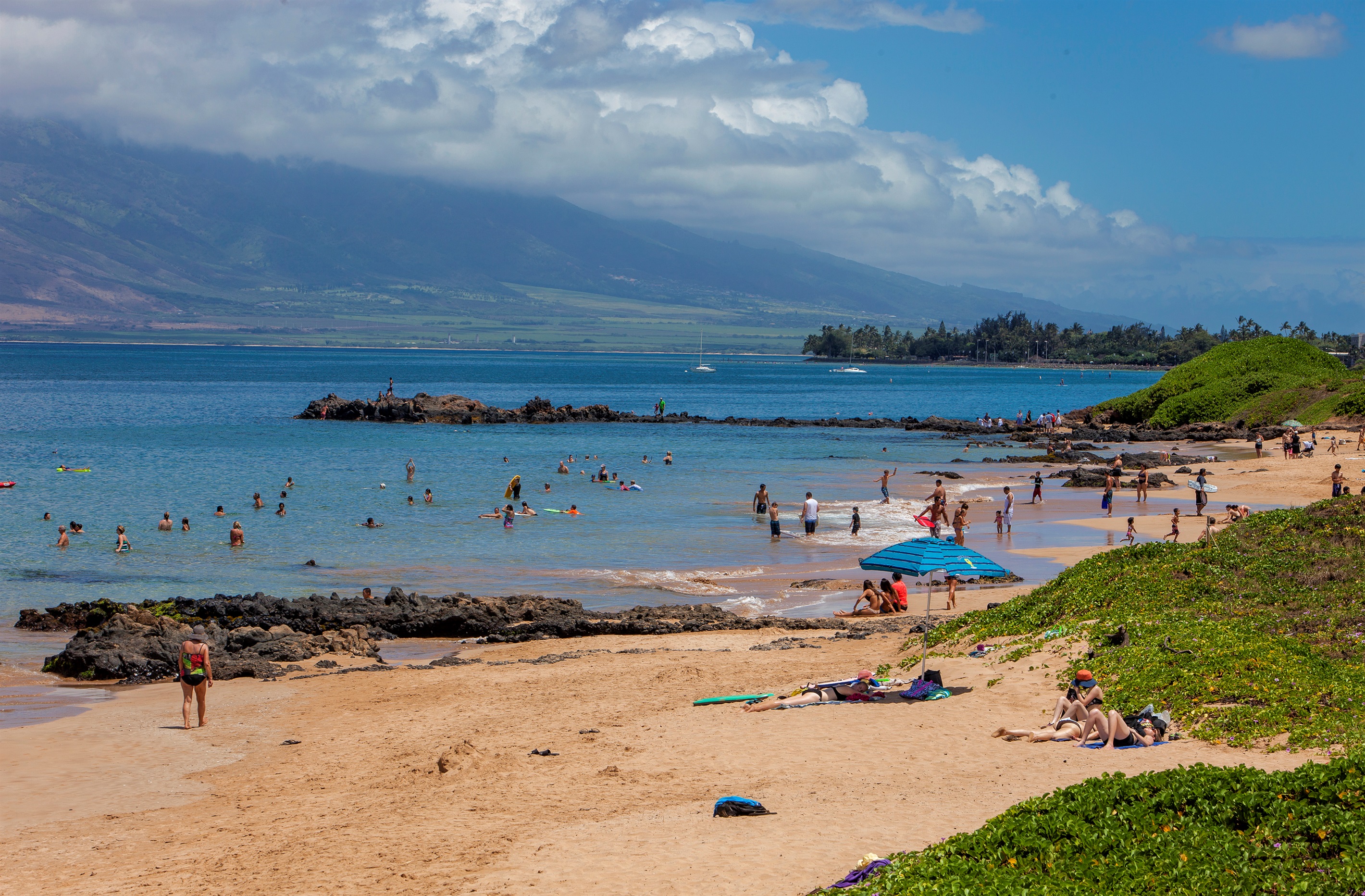 Kamaole Beach III, the closest of many beautiful sandy beaches!