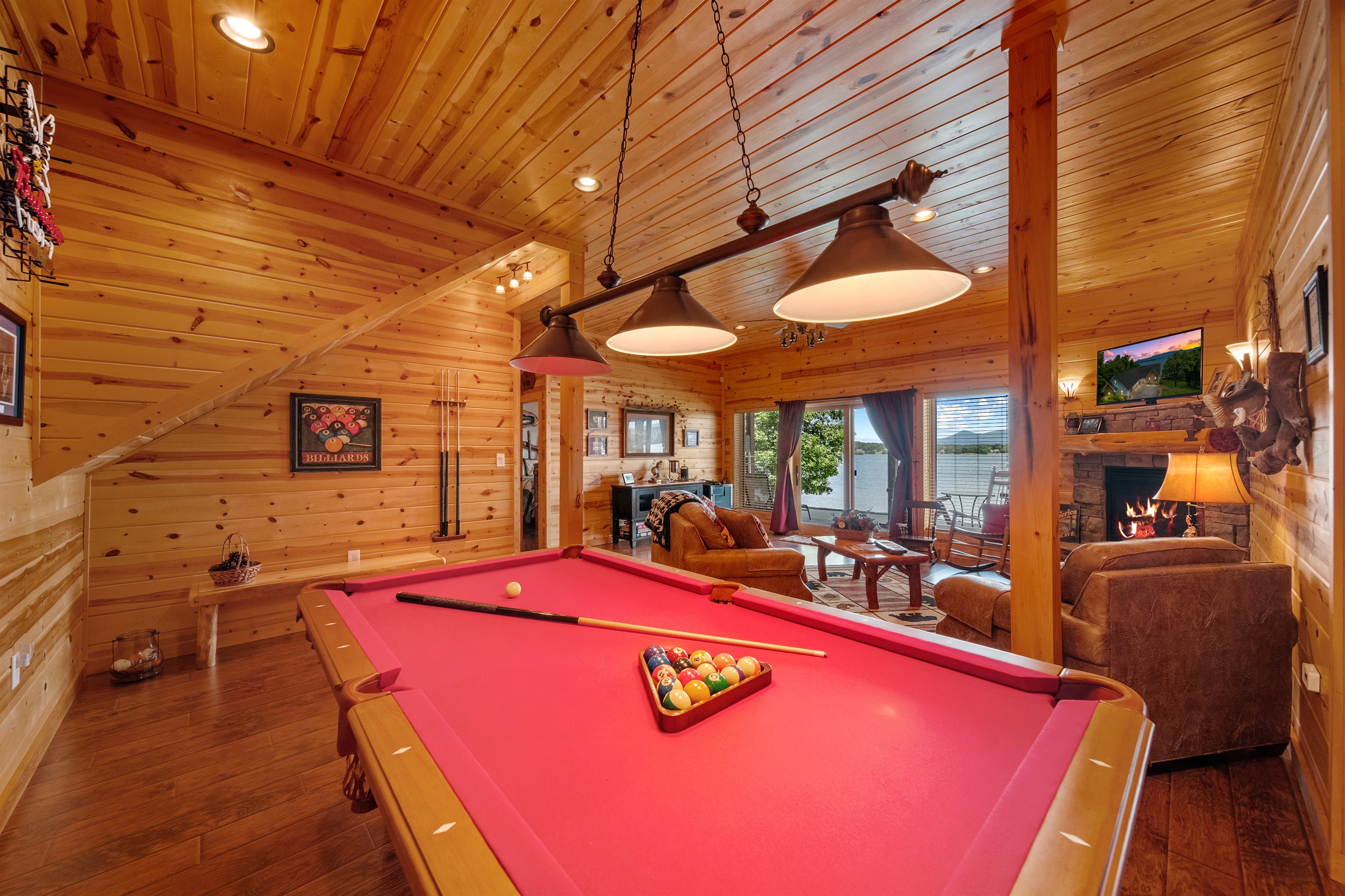 Family & Game Room (Bottom Floor)