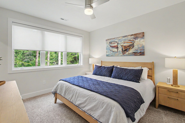 Lower level master suite