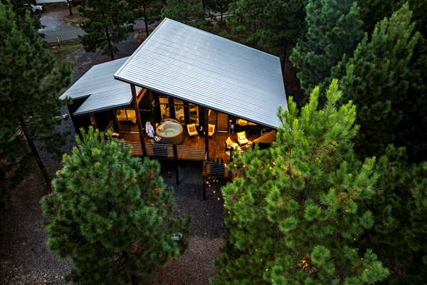 Wake up in the trees, fall asleep beneath the stars — a refuge from the rush of everyday life