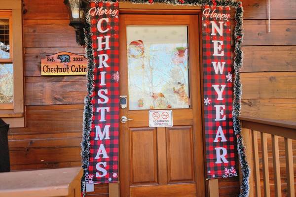 Cozy Christmas at Chestnut Cabin 🎄  available only winter holidays!  