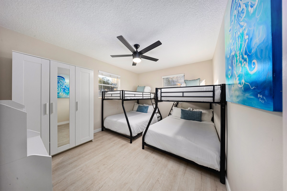 Every bedroom has a Smart TV