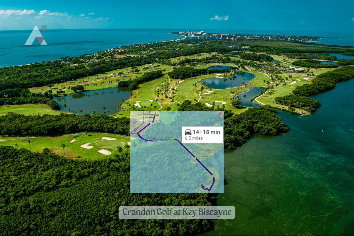 A world-class championship golf course set among the mangroves. It is the only public golf course in the region located on Biscayne Bay, offering a unique island-style playing environment.