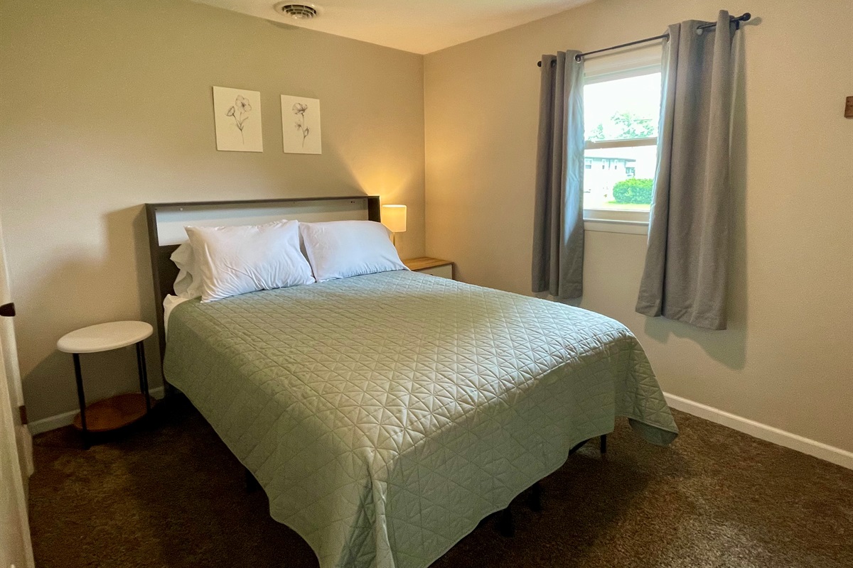 Bedroom two with queen bed