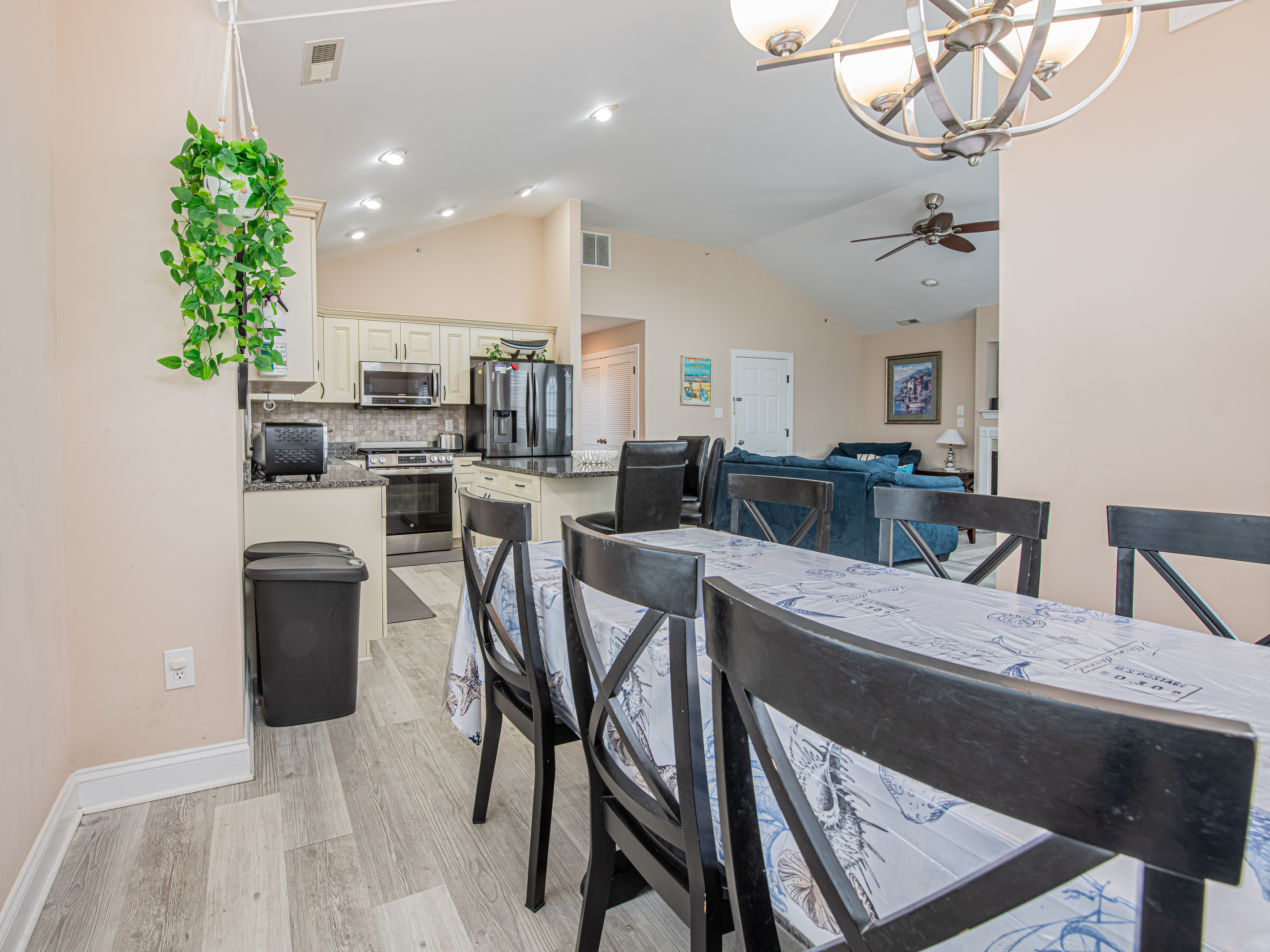 Dining Area and Kitchen View