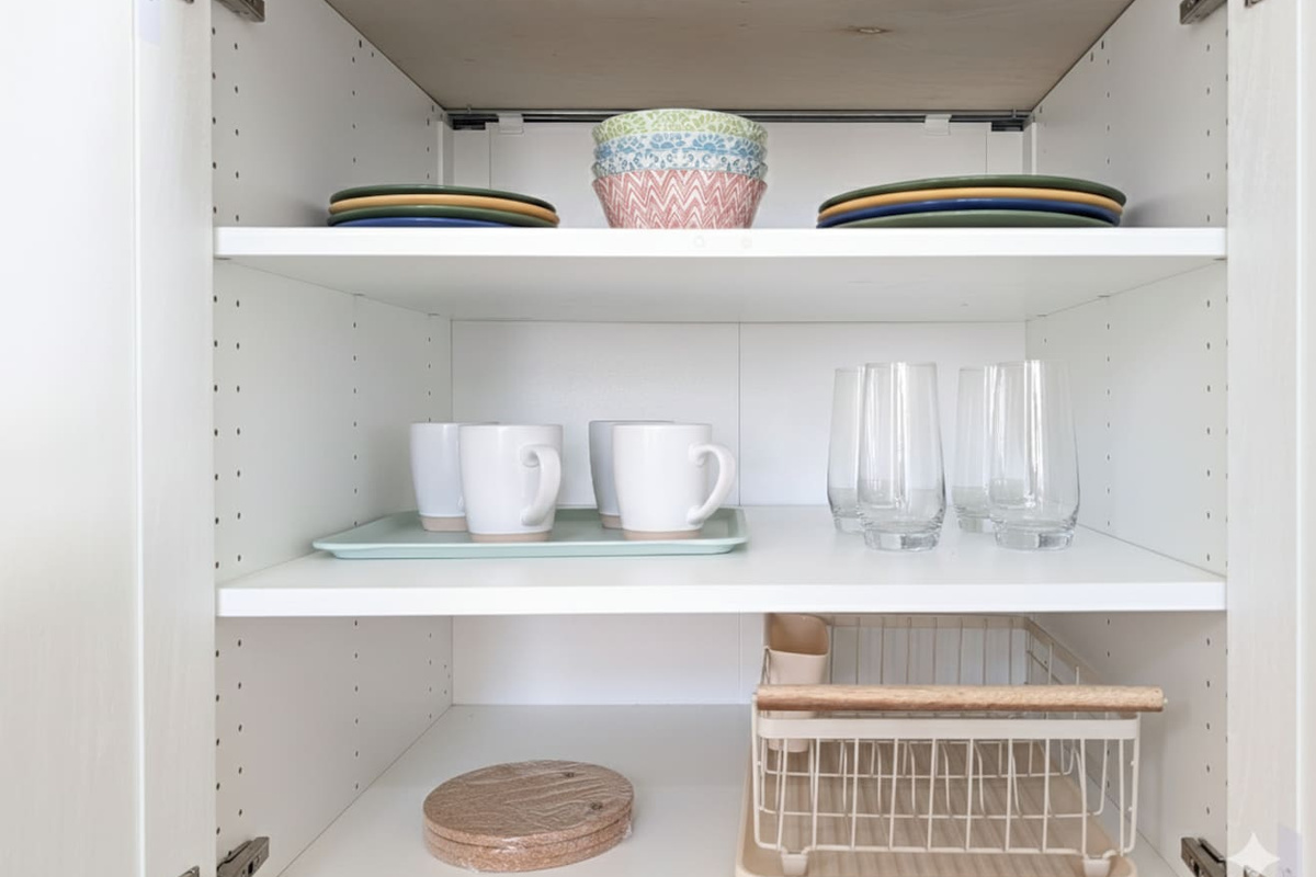 Kitchen essentials provided for your stay.