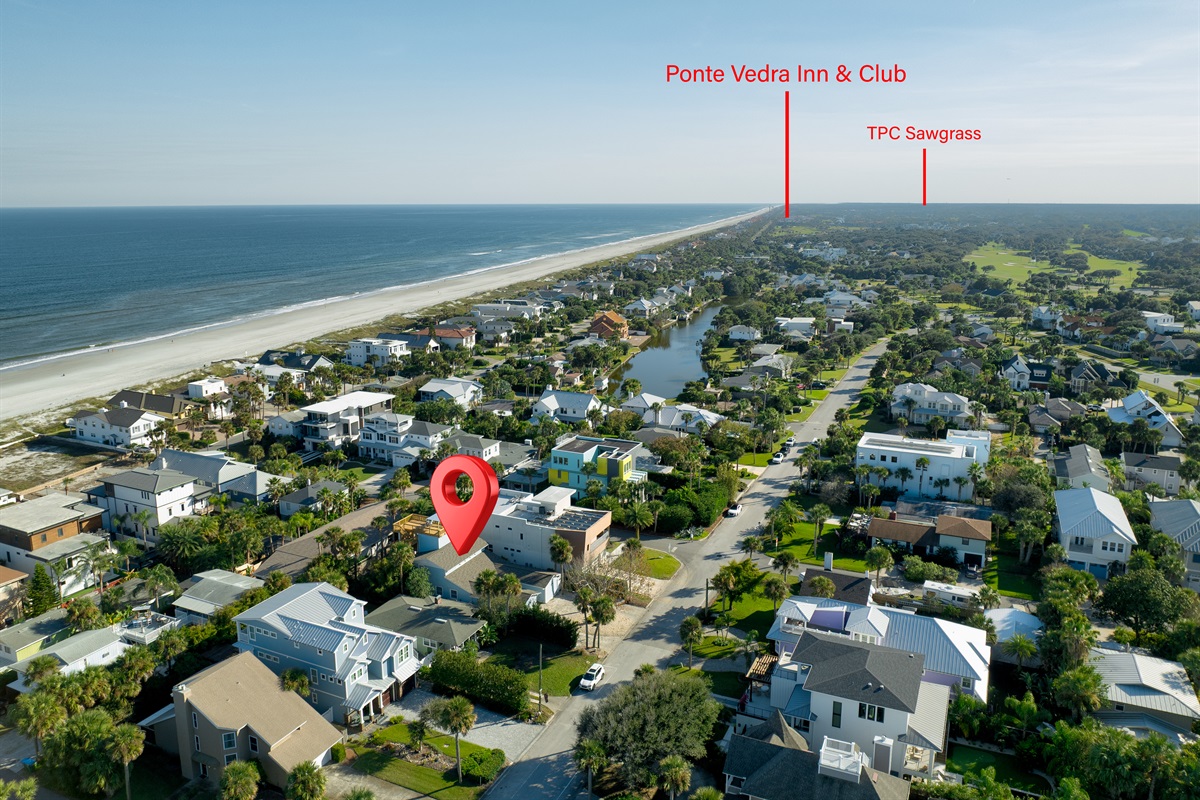 Prime location near the beach + Ponte Vedra favorites &mdash; perfectly positioned for the best of the coast