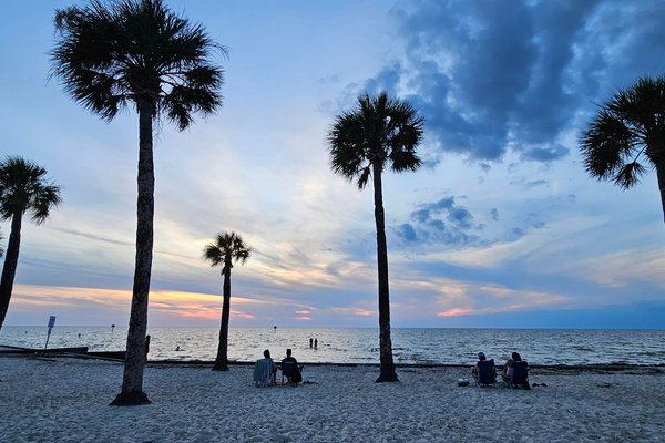 The sunsets at Pine Island Beach are absolutely epic!