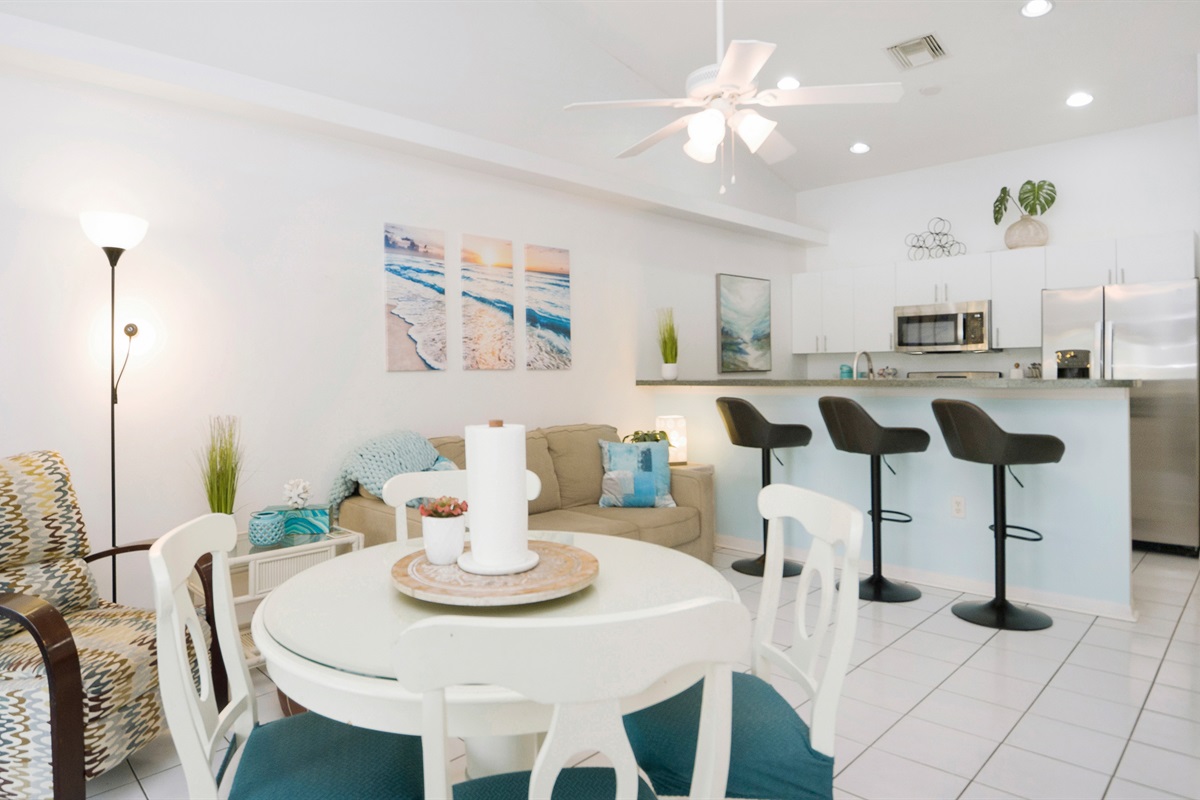 Kitchen table for dining