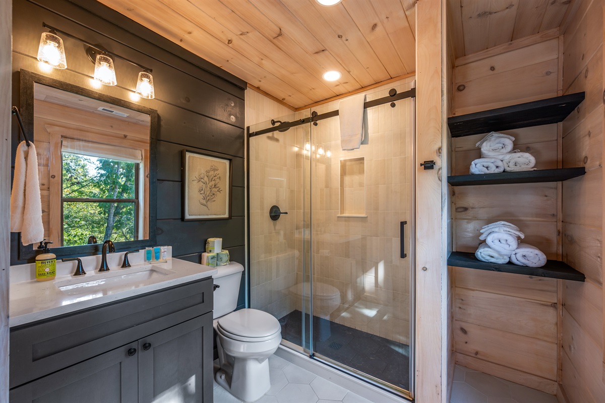 Top Level King Bedroom Attached Bathroom