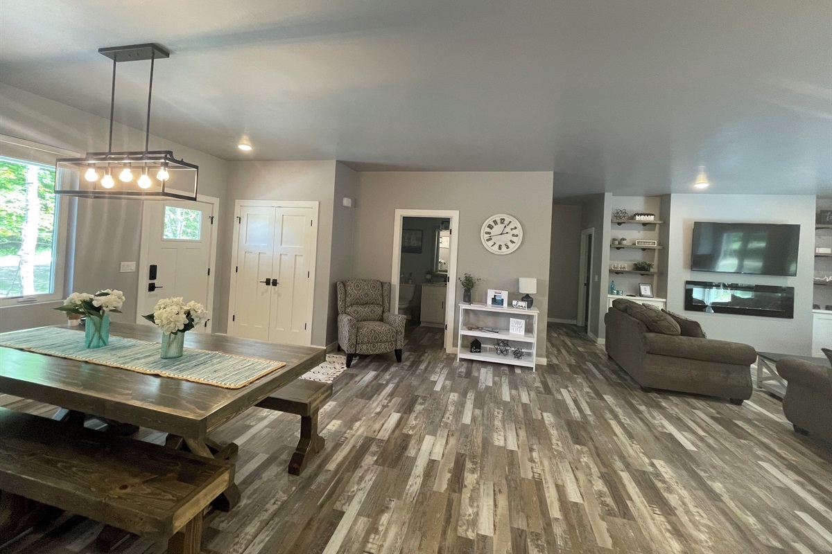 House 1 - main living area