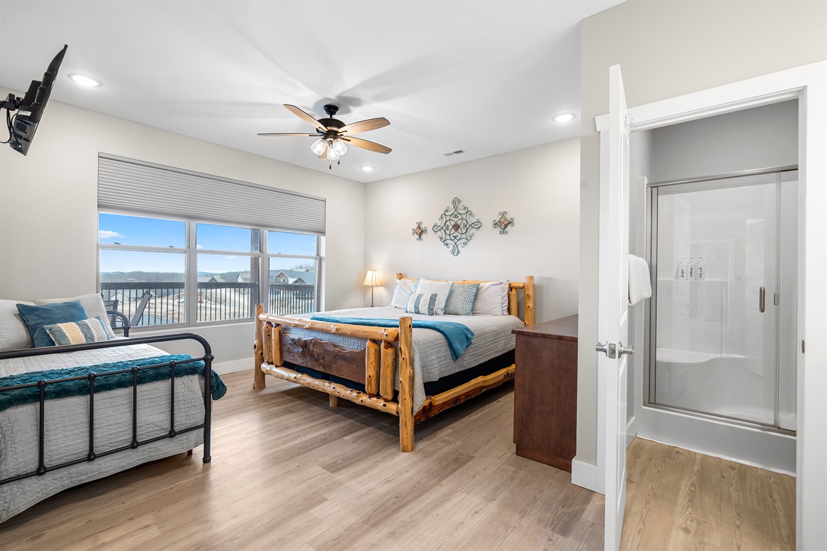 Upper level bedroom 5 
