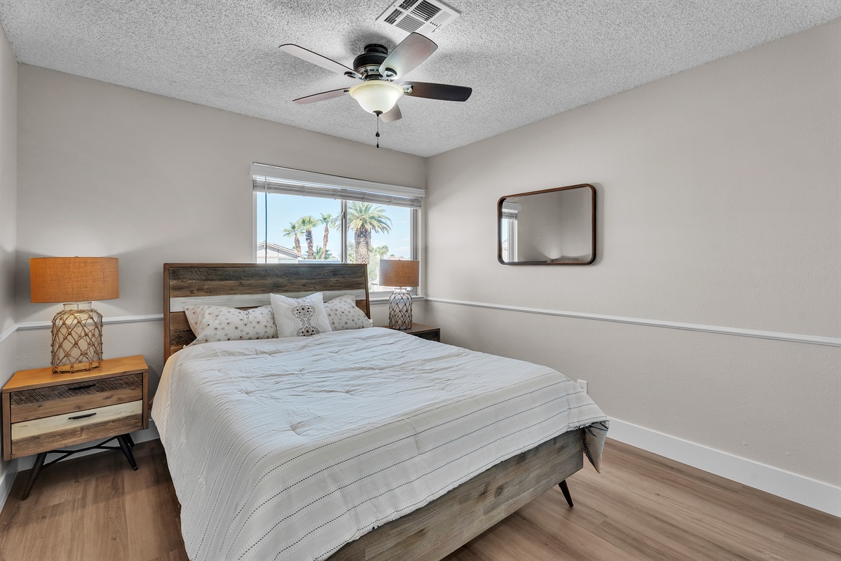 Bedroom 2 with queen bed