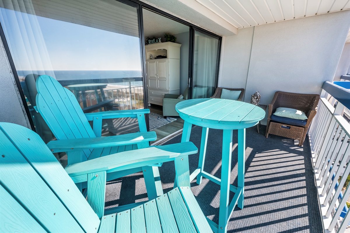 Amazing View from the Balcony!