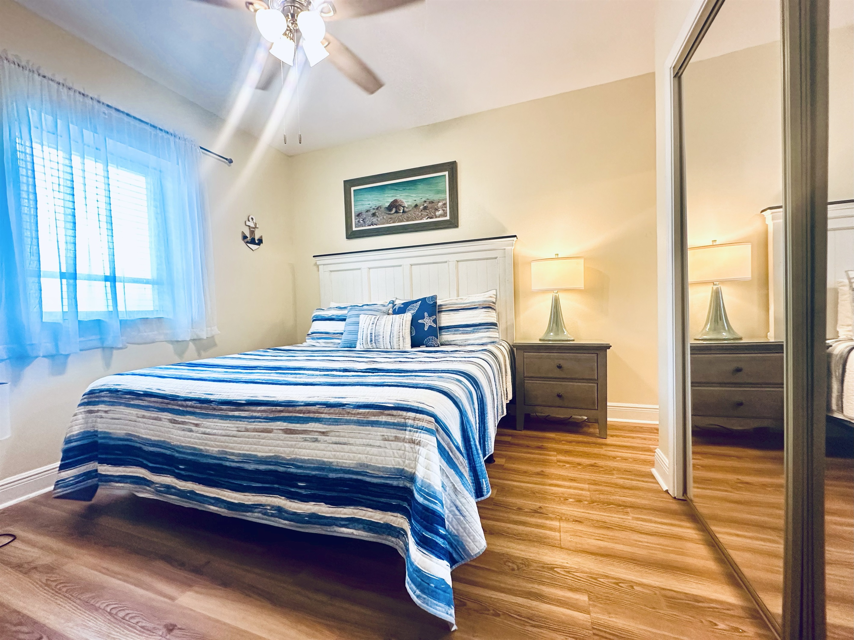 Guest Room with New King Size Bed