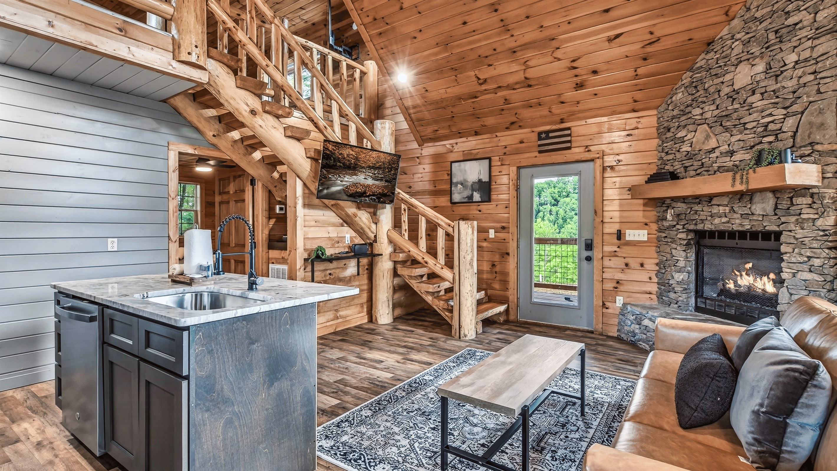 Smoky Mtn Retreat | Hot Tub + Fireplace + Loft 4