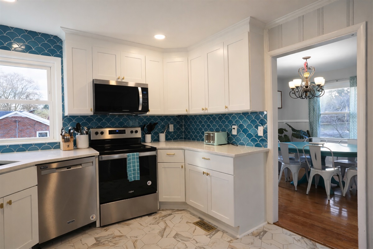 Kitchen completely remodeled in 2026!