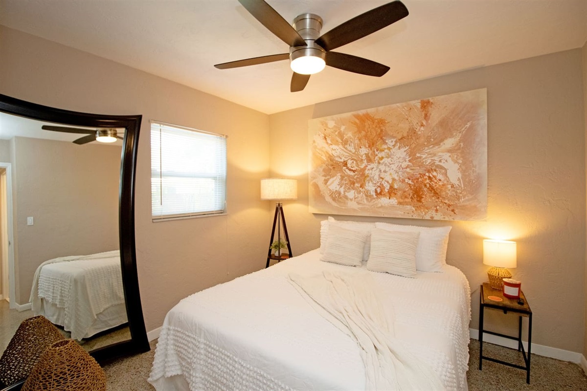queen bed