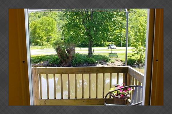 View from front door and deck