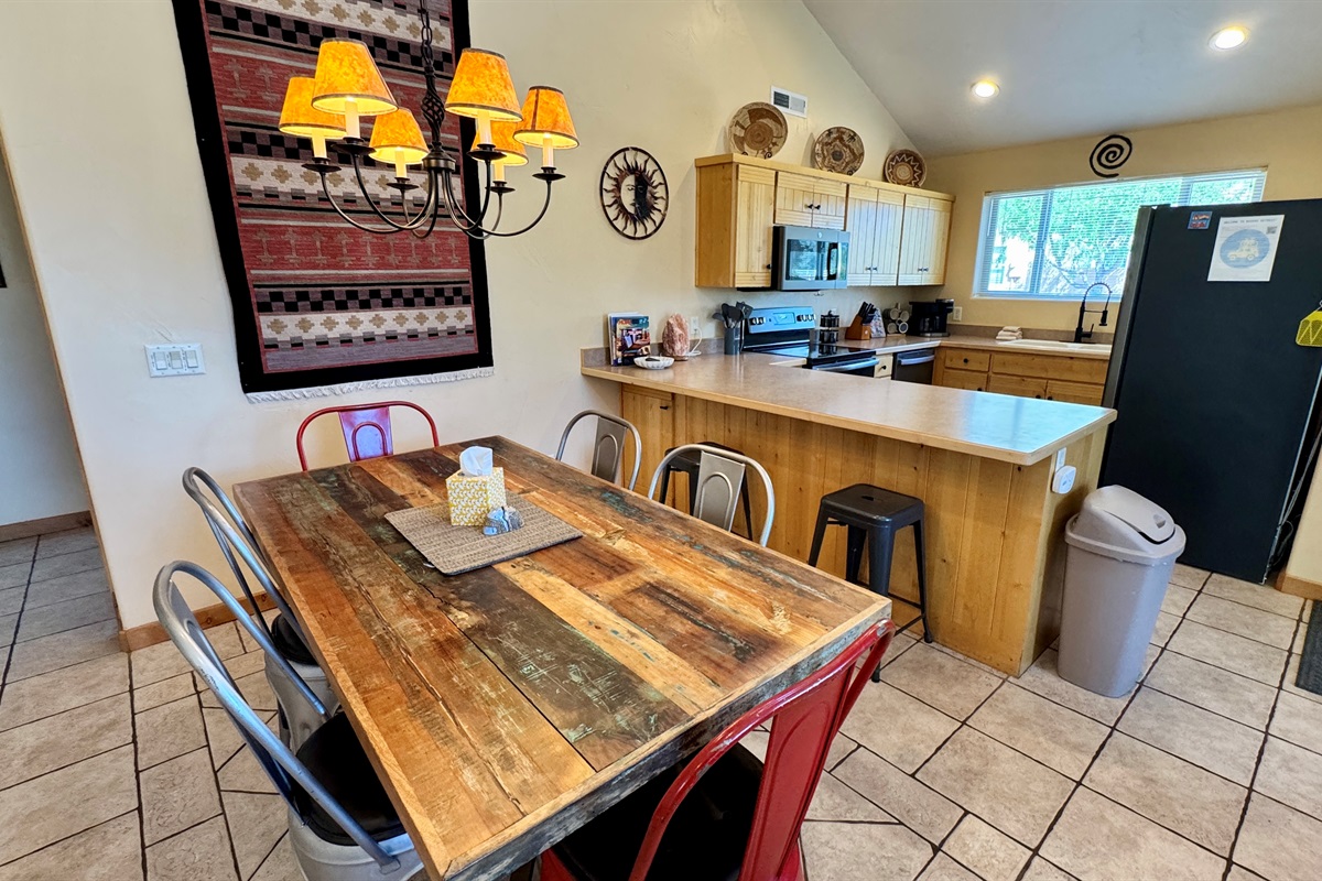 Plenty of seating for your group to dine together