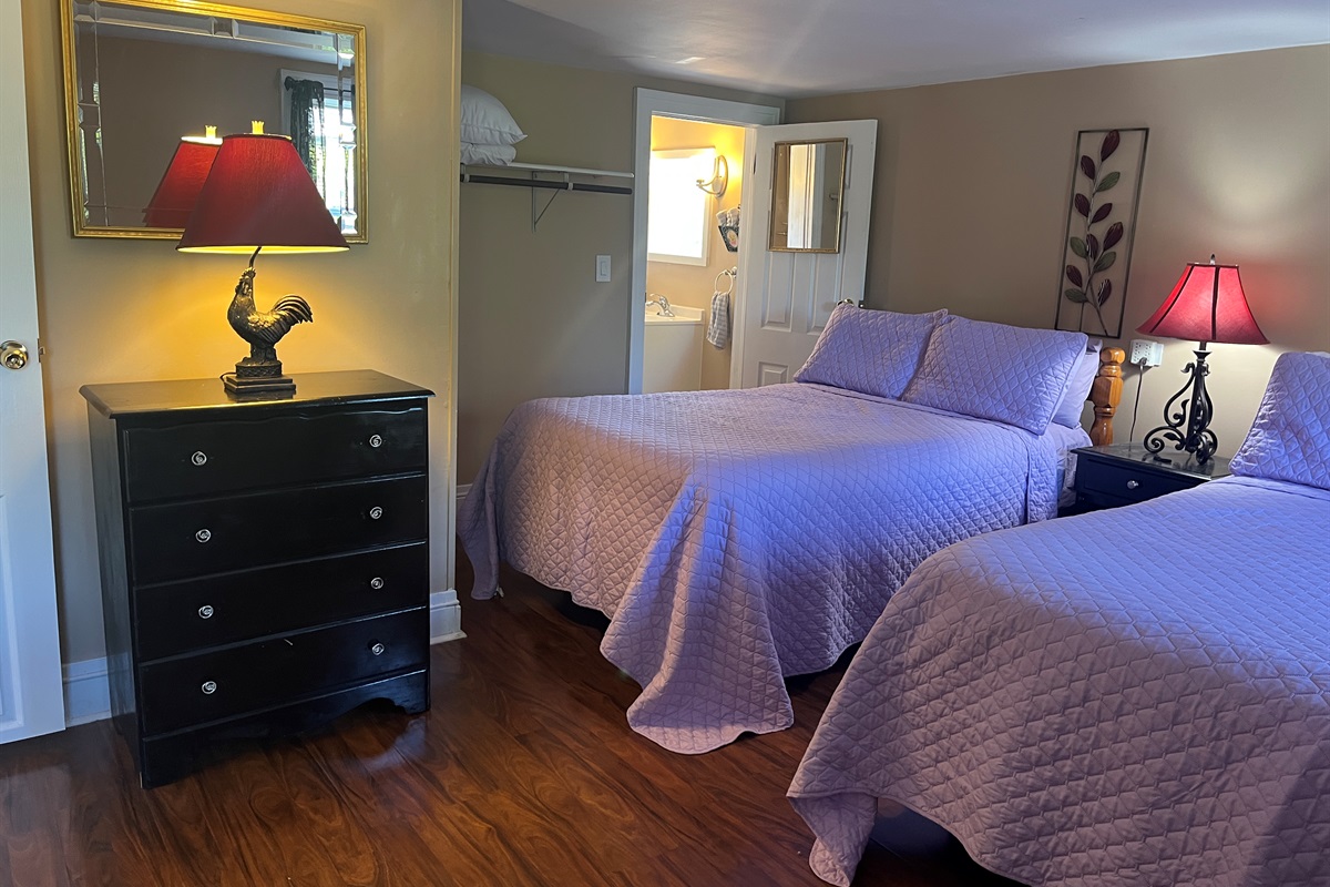 2nd floor Double beds with Jack and Jill bathroom