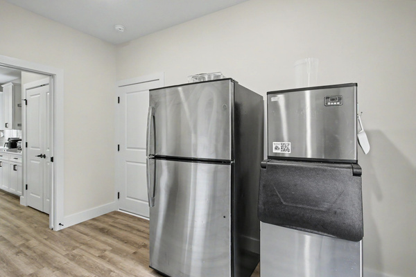 Second refrigerator and industrial ice machine