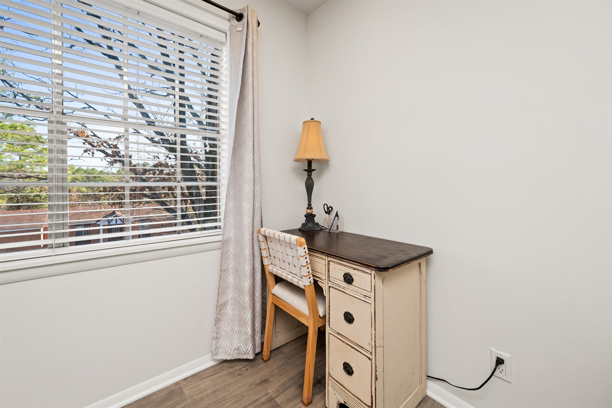 A dedicated workspace to help with those long work-from-home days