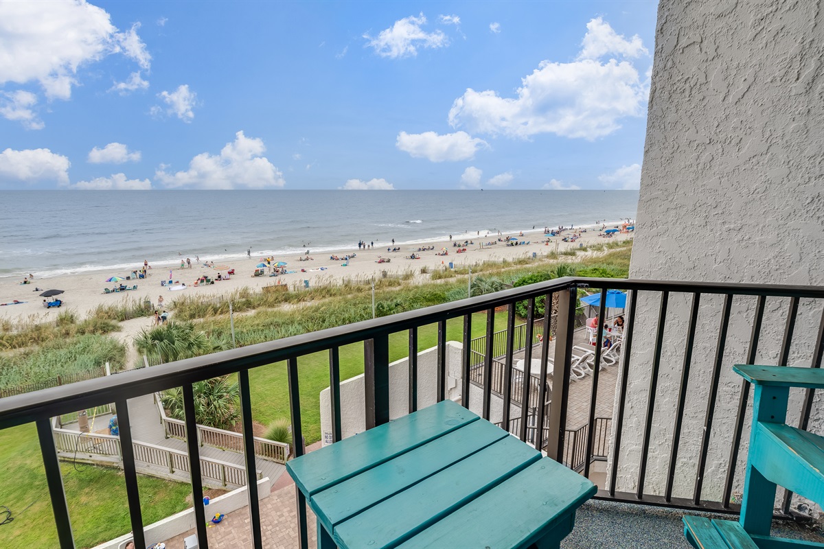 Breathtaking Views from Balcony!