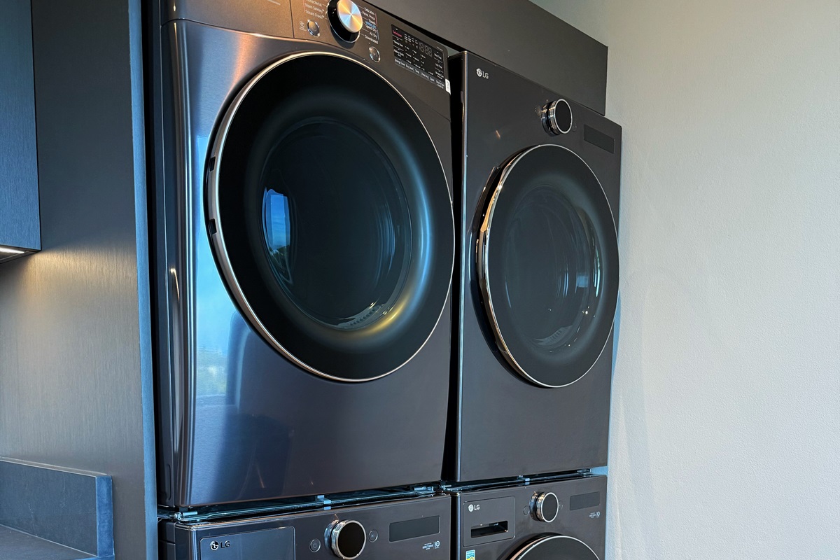 The laundry room of your dreams...if you dream of laundry rooms.