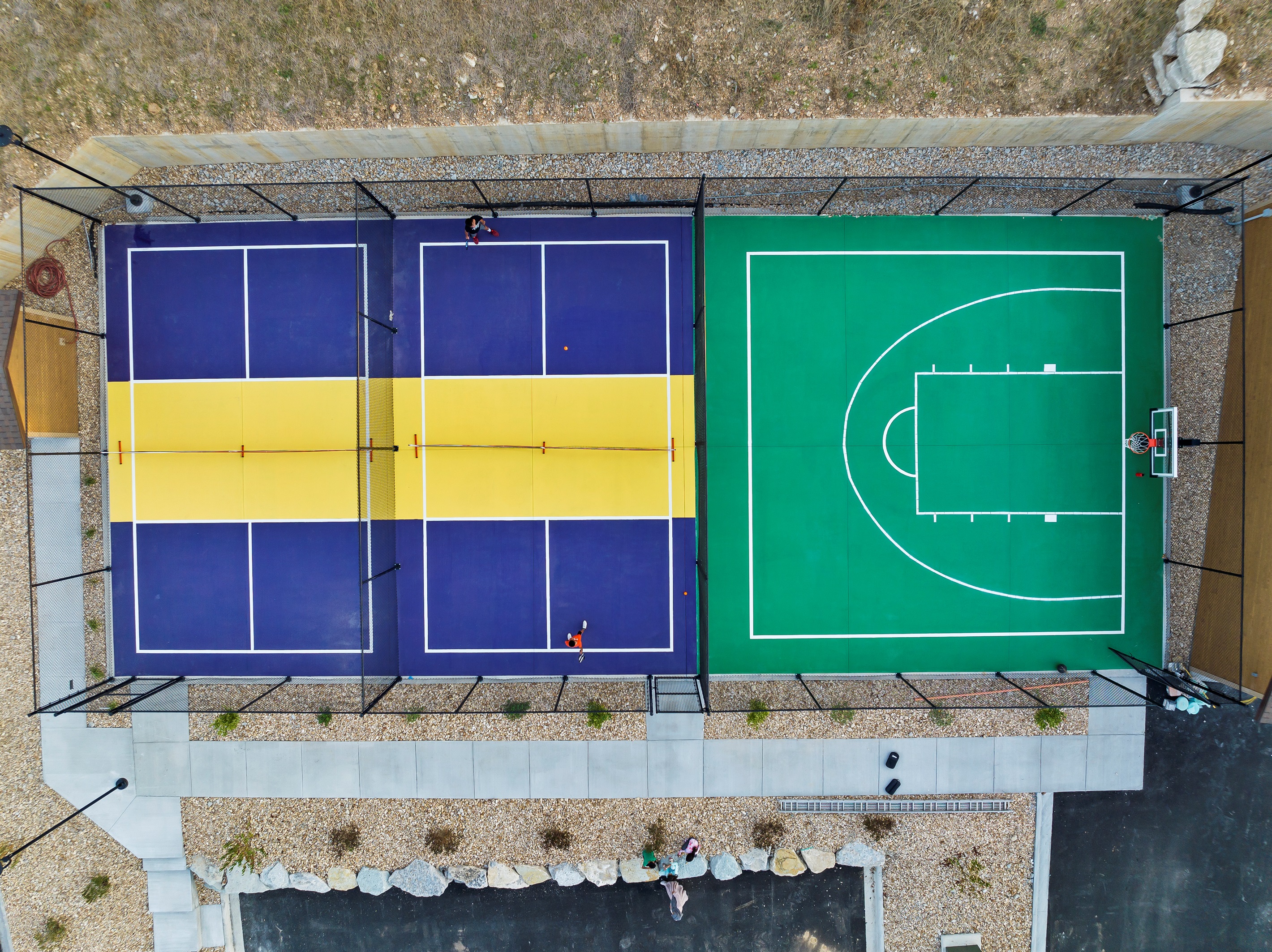 Basketball & Pickleball Courts